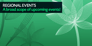 Regional Events. Broad scope of upcoming events!.